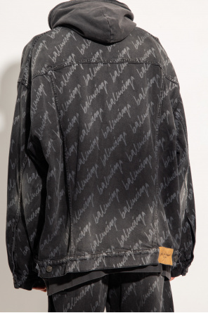 Balenciaga Denim Japan jacket with Soft sleeves