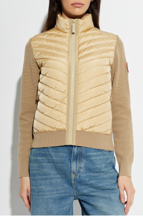 Canada Goose Cárdigan con parte delantera acolchada ‘Hybridge’