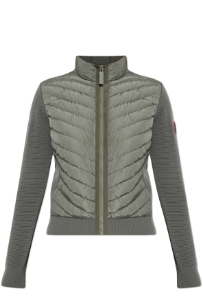 Kardigan z puchową wstawką od Canada Goose