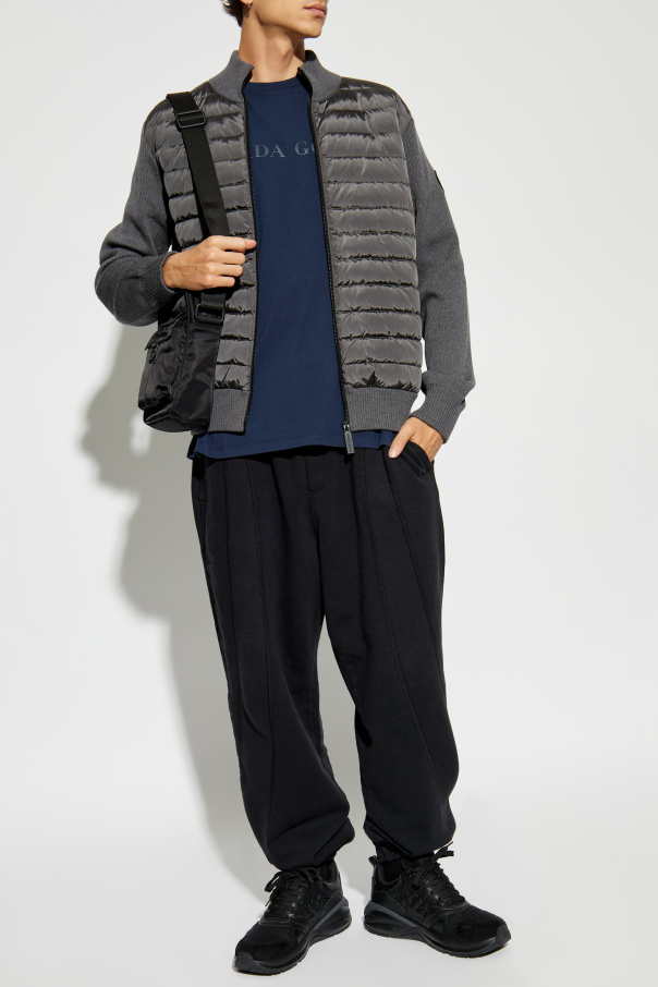 Canada Goose Jumper with quilting Hybridge