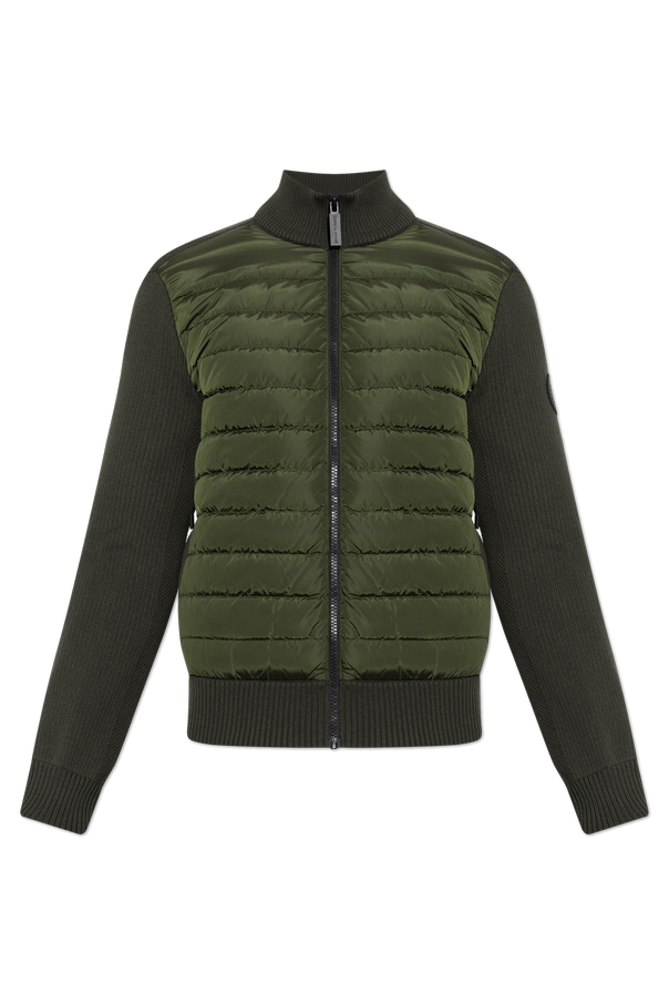 Cardigan with quilted front ‘Hybridge’ od Canada Goose