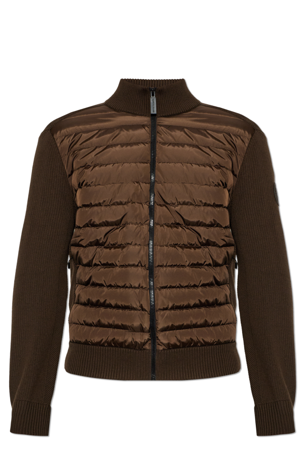 Cardigan with quilted front ‘Hybridge’ od Canada Goose