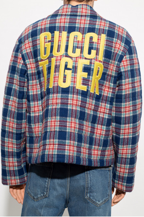 Gucci Quilted jacket from the ‘Gucci Tiger’ collection