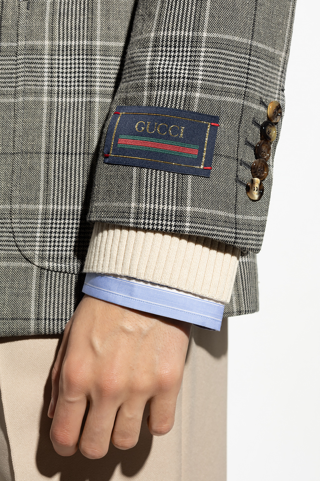 Gucci Checked blazer