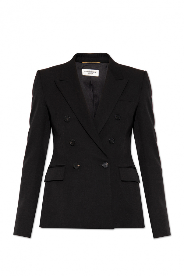 Saint Laurent Fitted double-breasted blazer