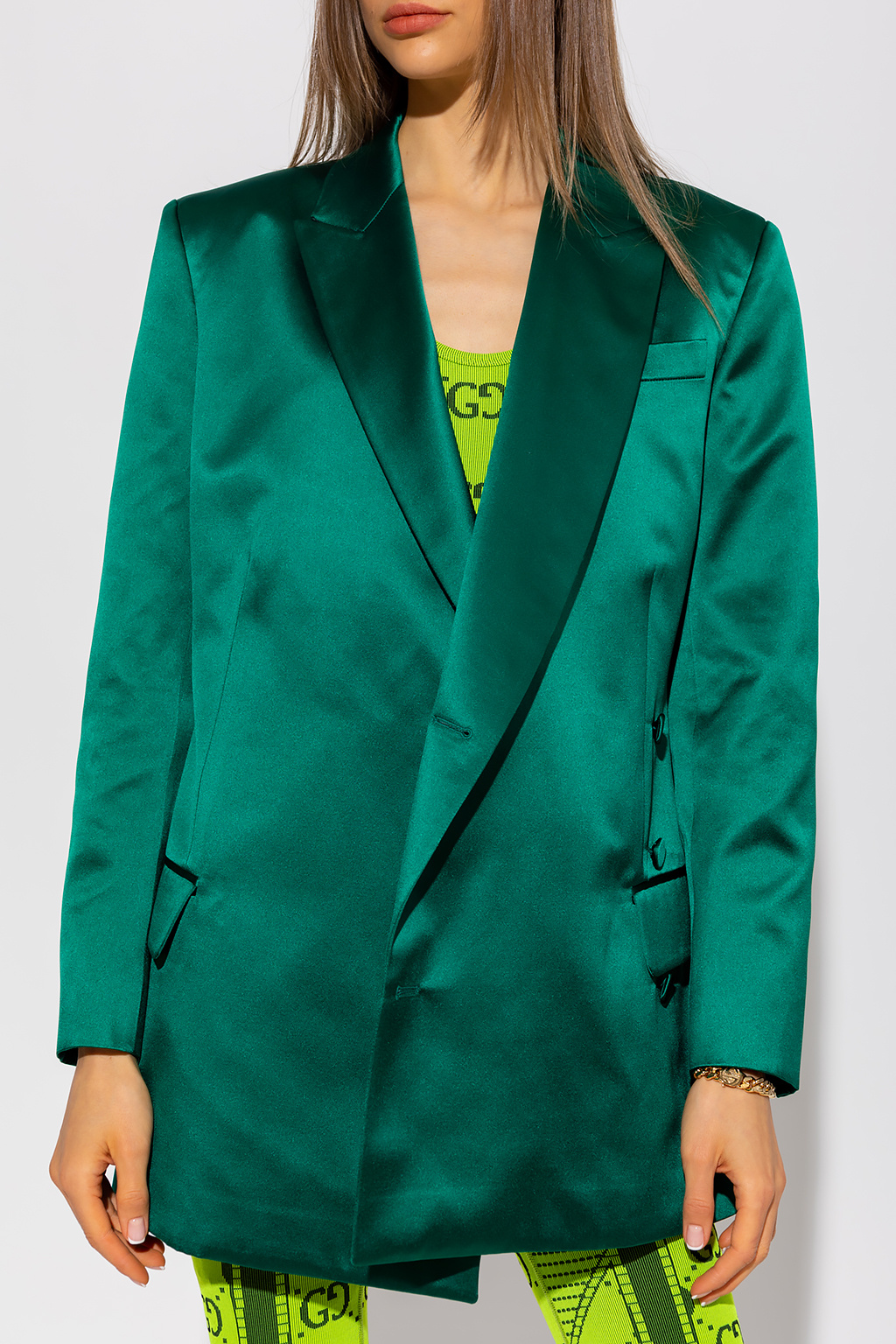 Gucci Silk blazer