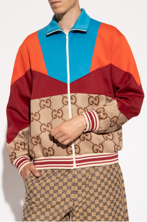 Gucci Gucci Gucci-mirror cotton hoodie