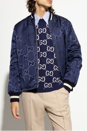 gucci Scarf Reversible jacket