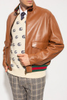 gucci pojke Leather jacket