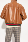 gucci pojke Leather jacket