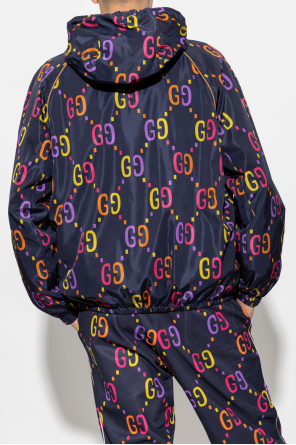 Gucci Hooded track jacket