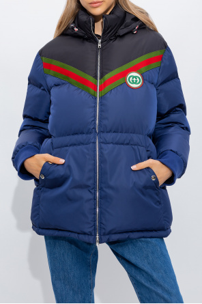Gucci Down jacket with logo