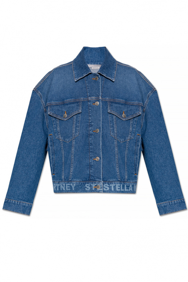 Stella McCartney Denim jacket with logo