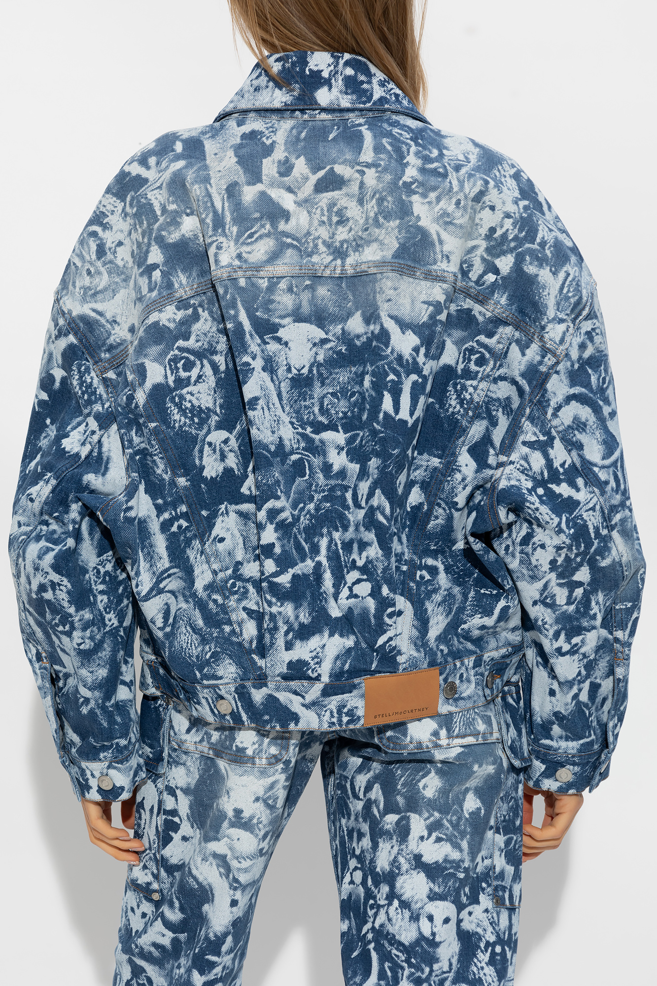 Blue Oversize denim jacket Stella McCartney - Vitkac Canada