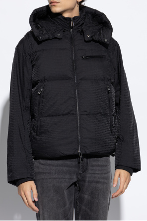 Emporio Armani Padded vest with hood