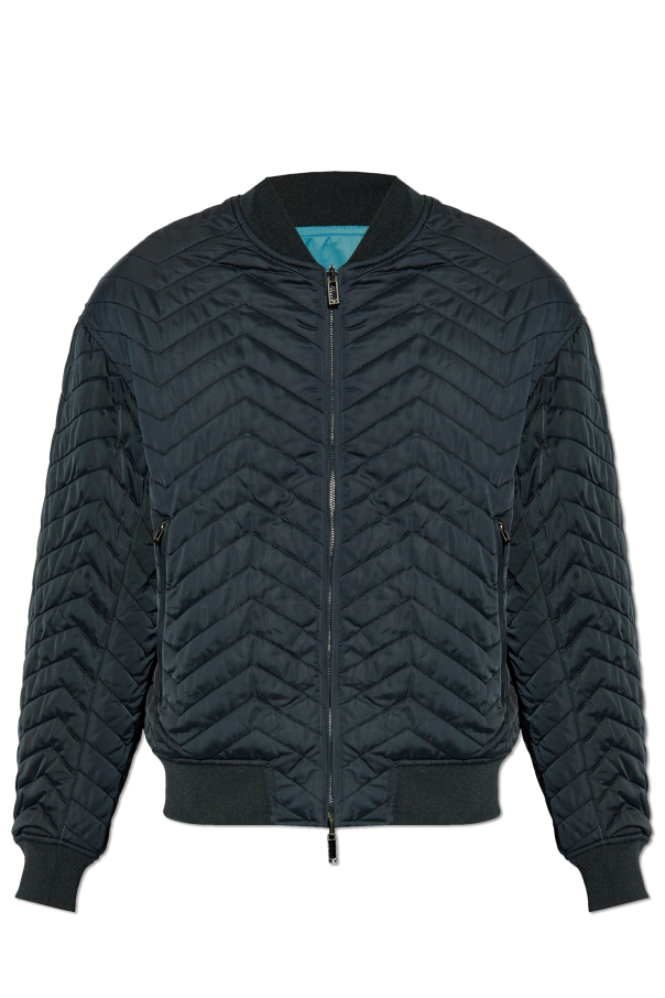 Emporio Armani Dwustronna kurtka typu `bomber`