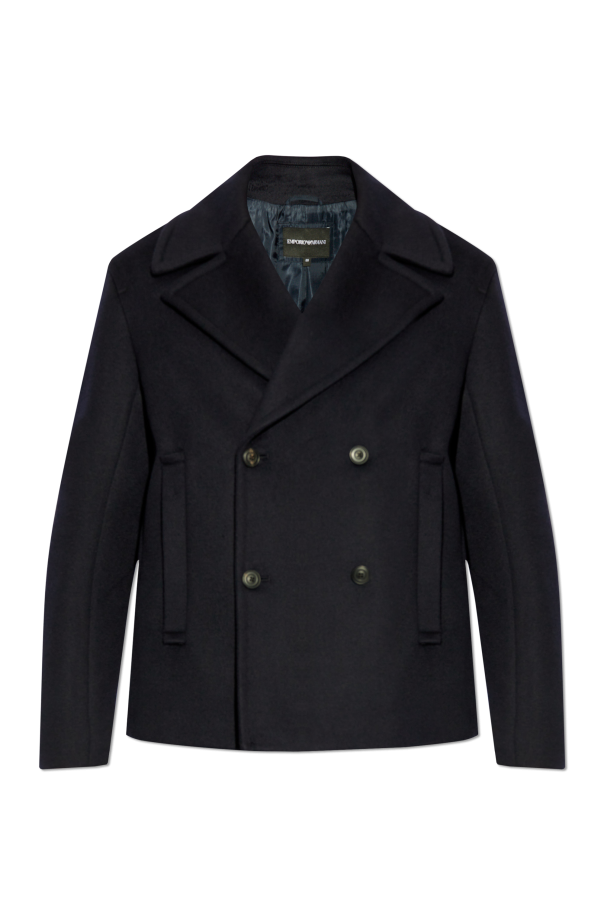 Emporio Armani Short double-breasted coat