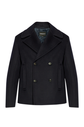 Short double-breasted coat od Emporio Armani