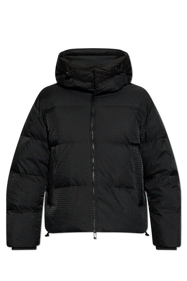 Emporio Armani Down jacket with monogram