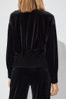 Emporio Armani BLACK Velvet sweatshirt