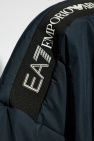 EA7 Emporio Armani NAVY BLUE Padded jacket with logo