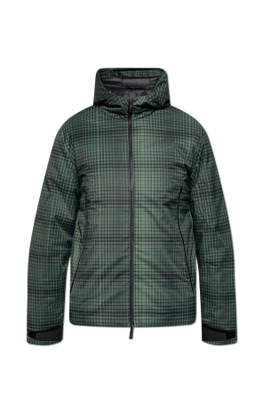 Padded jacket with check pattern od EA7 Emporio Armani