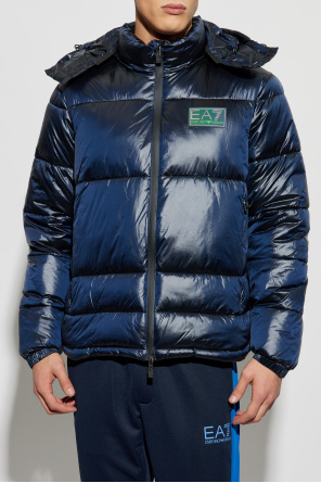 EA7 Emporio Armani Padded jacket with detachable hood