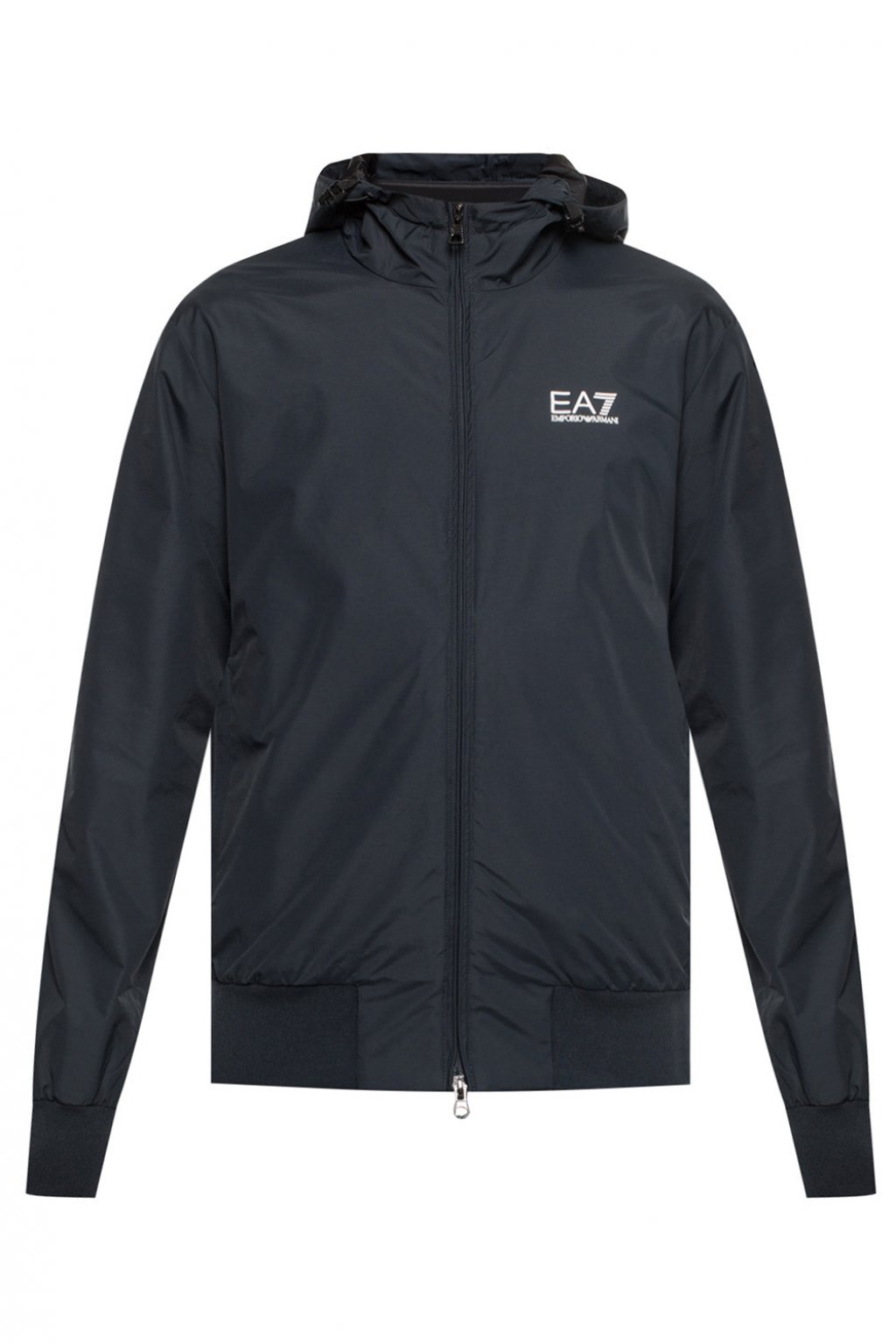 Branded rain jacket EA7 Emporio Armani 