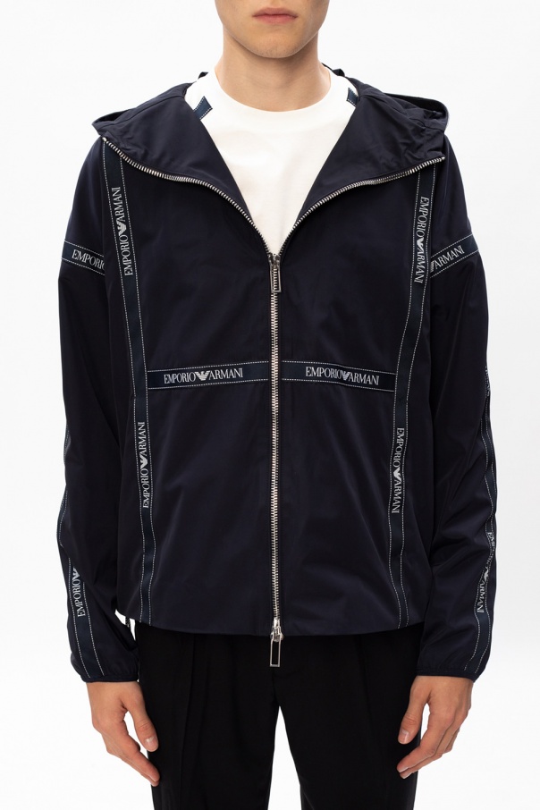 emporio armani rain jacket