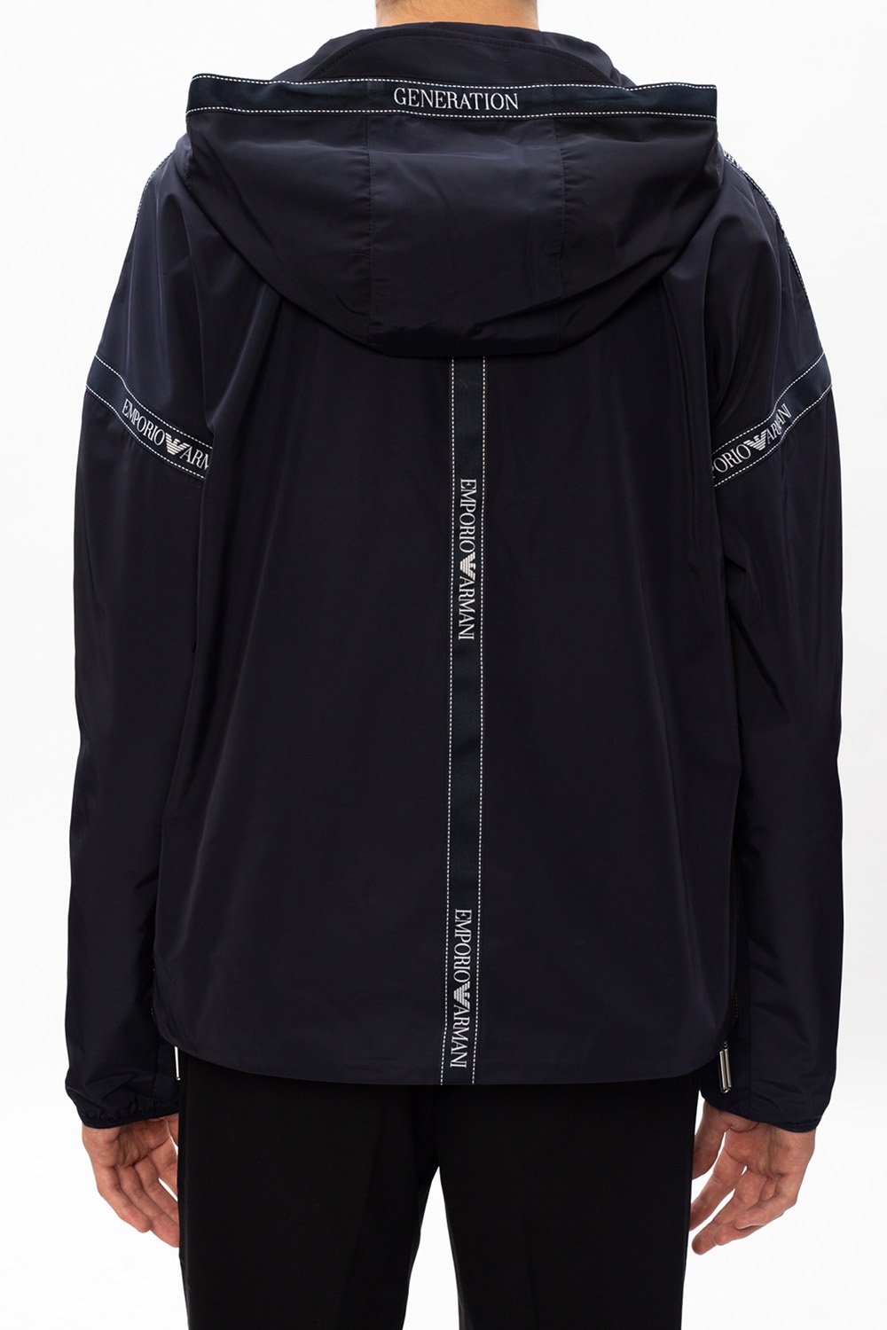 emporio armani rain jacket