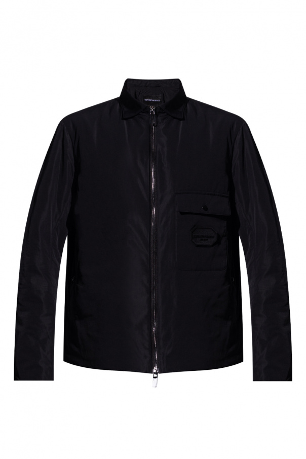 Emporio Armani Logo-patched jacket