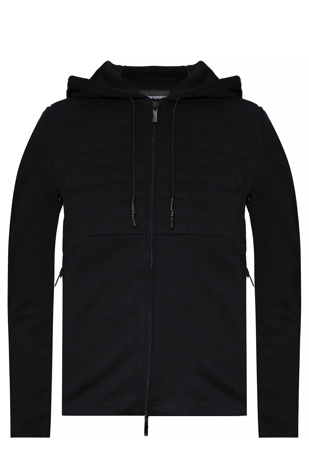 Emporio armani classic Hoodie with stitching