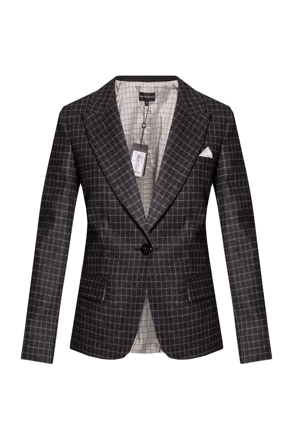 Emporio Op-Art armani Checked blazer