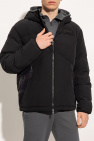Emporio Armani Spräckliga fyrkantiga solglasögon Hooded jacket