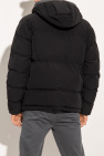 Emporio Armani Spräckliga fyrkantiga solglasögon Hooded jacket