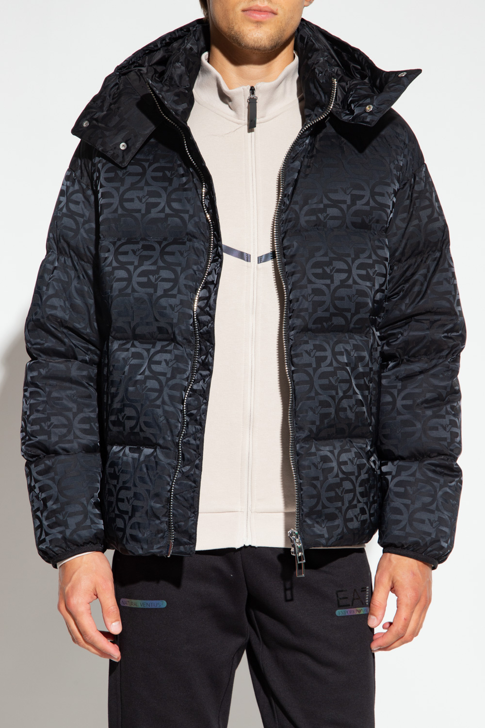 Emporio aus armani Hooded down jacket