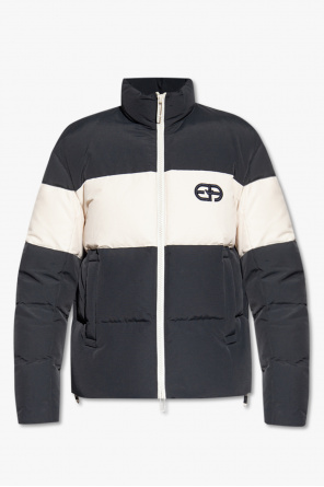 Down jacket with logo od Emporio Armani