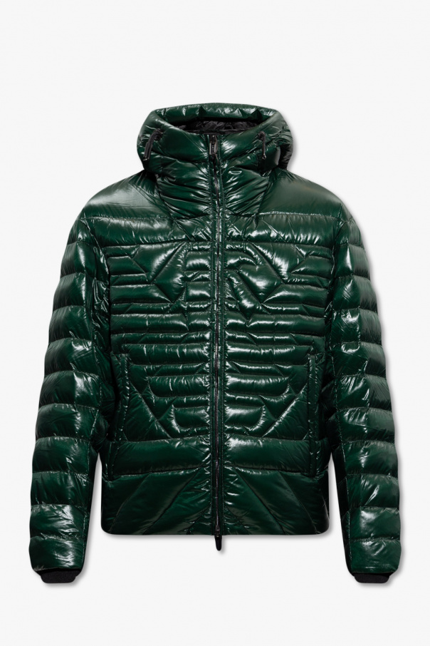 Emporio Armani Quilted jacket with logo
