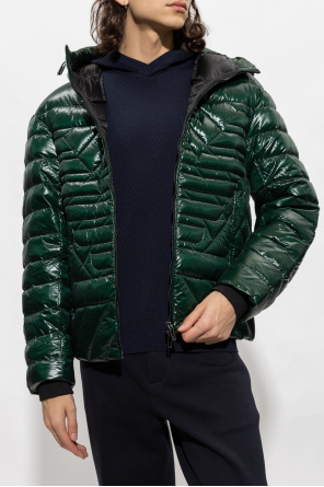 Emporio Schal armani Quilted jacket with logo