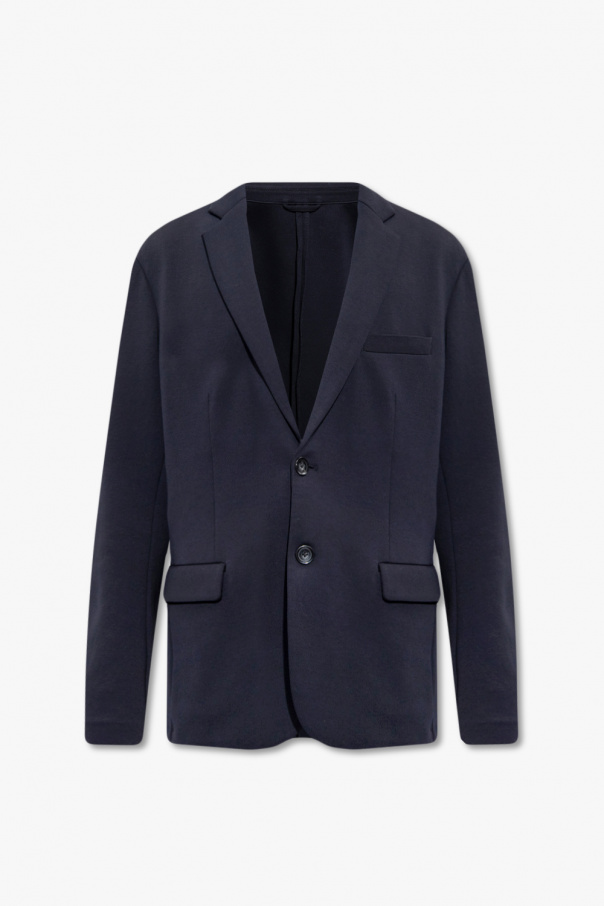 Emporio sleeve armani Cotton blazer