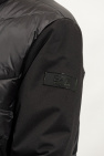 EA7 Emporio Armani BLACK Insulated jacket with logo