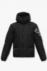 EA7 Emporio Armani BLACK Hooded quilted jacket