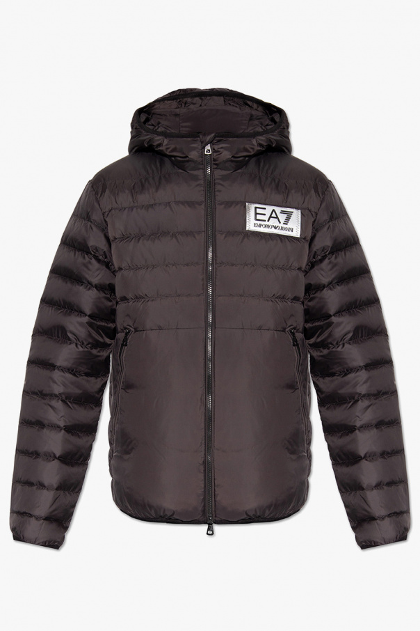 EA7 Emporio ribbed Armani Jacket with logo