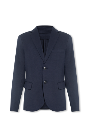 Emporio Armani drape-detail jacket