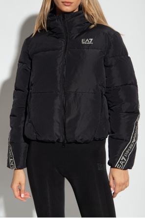 EA7 Emporio Armani Quilted hooded jacket