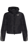 EA7 Emporio Armani Quilted hooded jacket