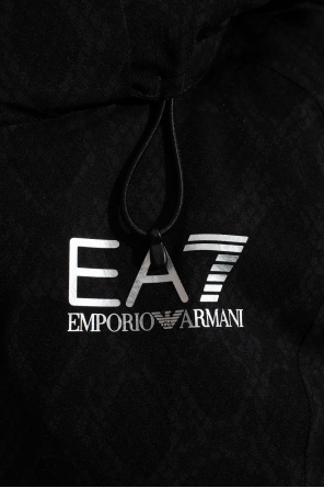 EA7 Emporio Armani x Emporio Armani Socks 65% Cotton JACKET WITH STANDING COLLAR