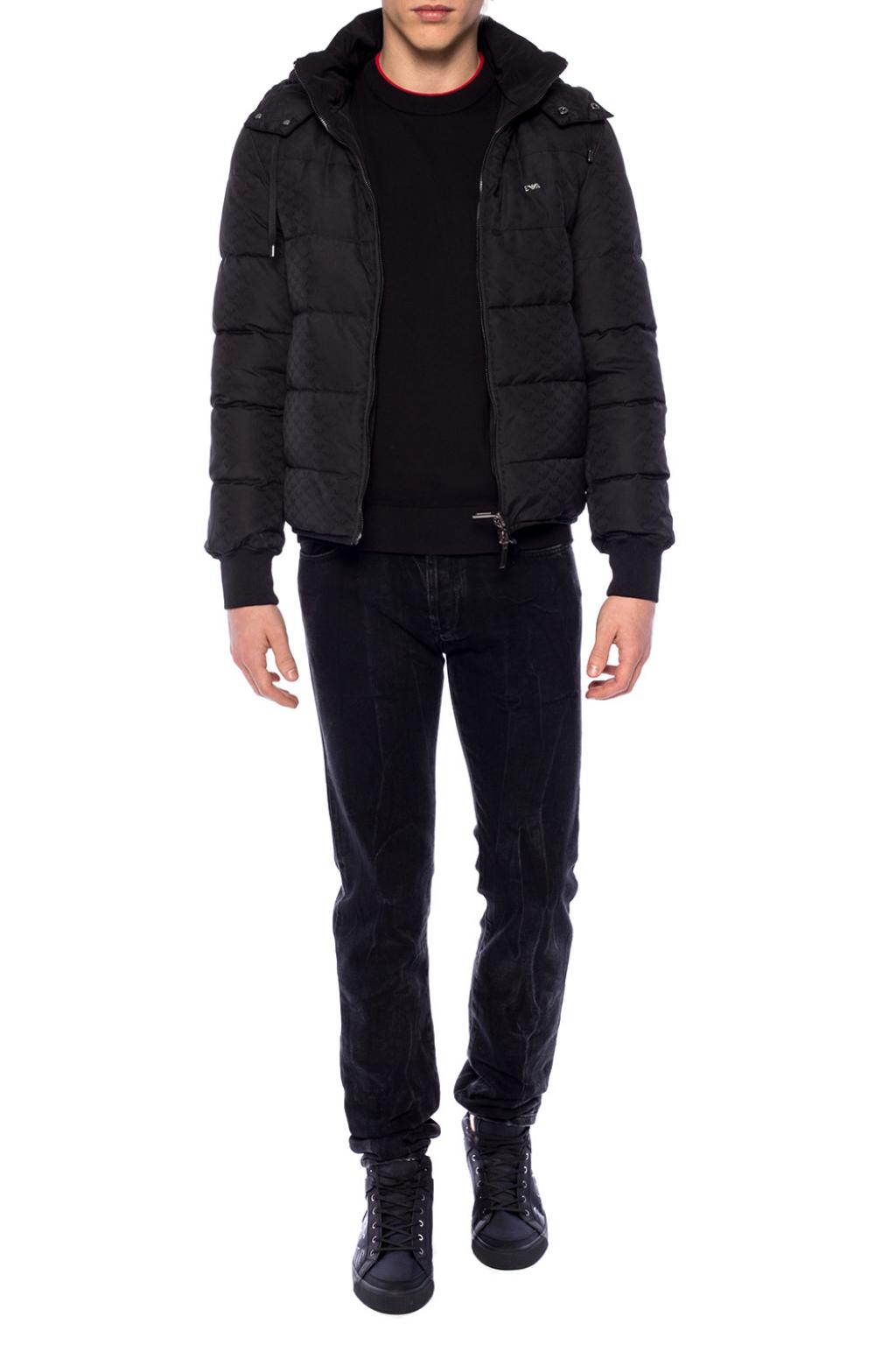 emporio armani reversible down jacket