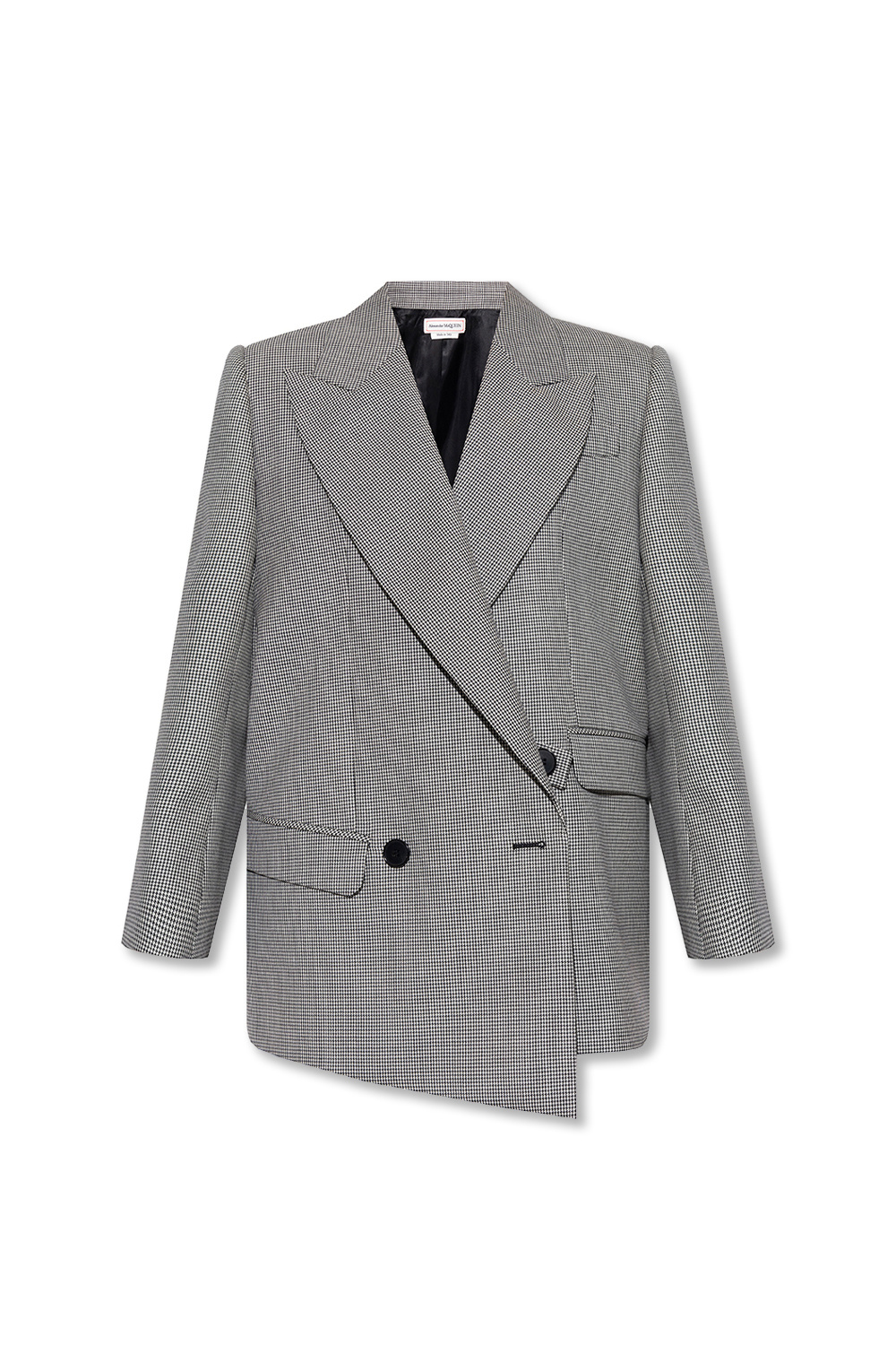 Alexander McQueen Houndstooth blazer