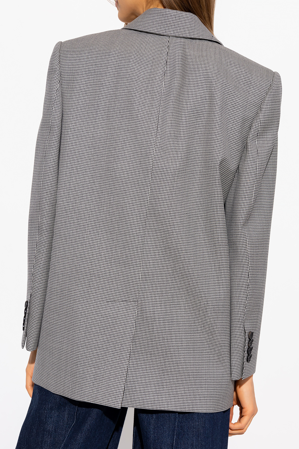 Alexander McQueen Houndstooth blazer